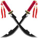 'Bleach' Shunsui Kyouraku's Katen Kyōkotsu Replica Twin Scimitar Set