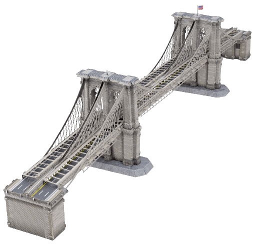 AUTRUCHE Brooklyn Bridge Metal Earth Iconx