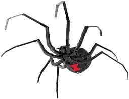 AUTRUCHE Metal Earth - Black Widow Spider