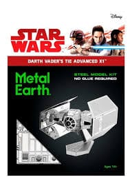 AUTRUCHE Metal Earth Darth Vader's Tie Advanced X1 MMS253