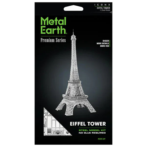 AUTRUCHE Metal Earth Iconx Eiffel Tower