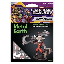 AUTRUCHE Metal Earth Rocket Raccoon
