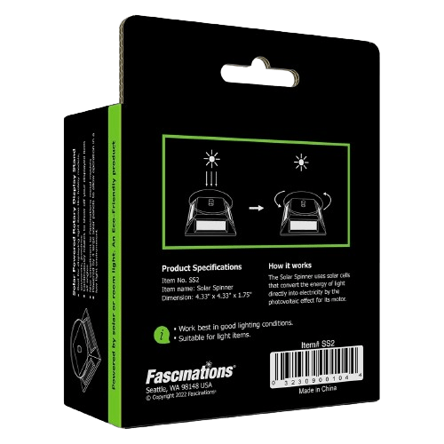 AUTRUCHE Metal Earth Solar Spinner Displayer