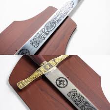 FIRE & STEEL King Arthur's Excalibur w/ Plaque