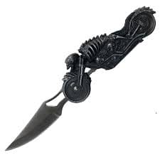 FIRE & STEEL 'Deathrider' Folding Pocket Knife