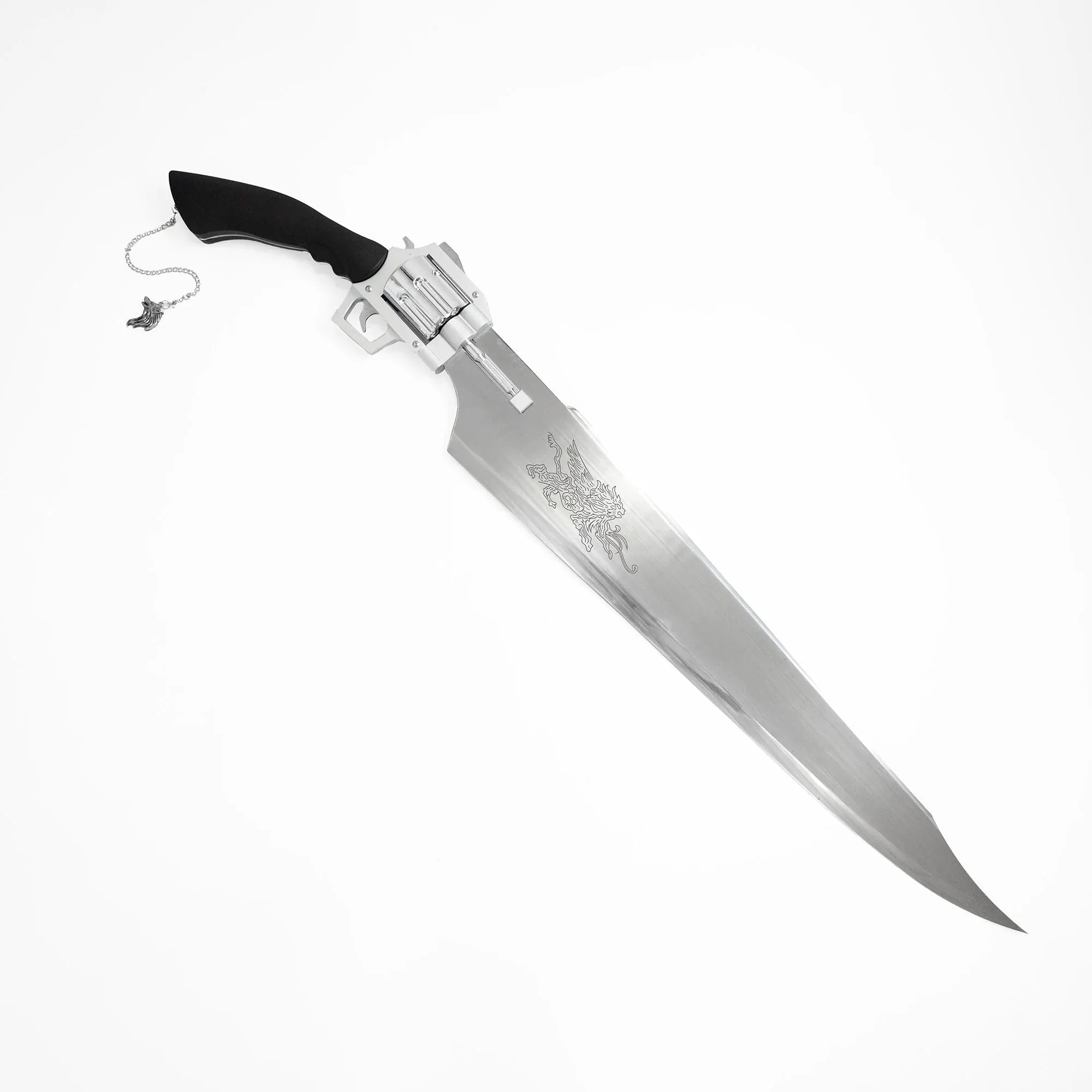 FIRE & STEEL 'Final Fantasy VIII' Squall's Revolver Gunblade Metal Replica
