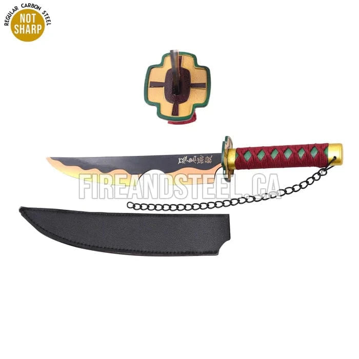 FIRE & STEEL Miniature Katana Tengen Uzui's Dual Nichirin (Individual Sword)