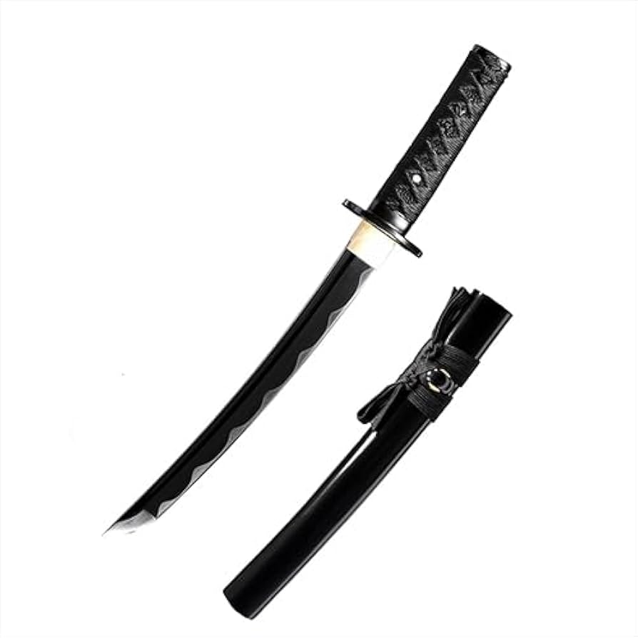 FIRE & STEEL Nox Tanto (Battle Ready) Metal Replica Black