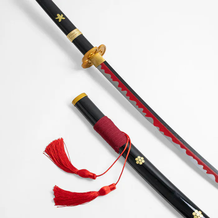 FIRE & STEEL One Piece: Zoro's Enma Battle-Ready Metal Replica (Black)