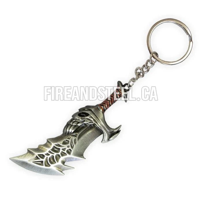 FIRE & STEEL *Kratos' 'Blades of Chaos' Keychain
