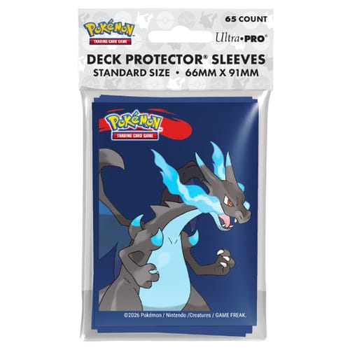 GROSNOR Pokemon Mega Charizard X Deck Protectors