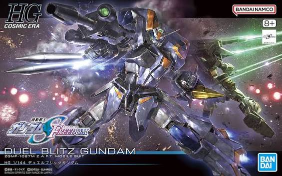 Plamod HG 1/ 144 DUEL BLITZ GUNDAM