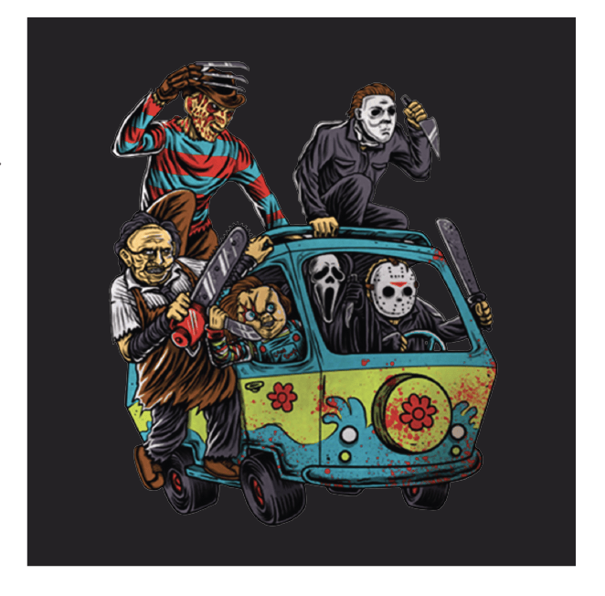 JAILBIRD Horror Bus T-Shirt