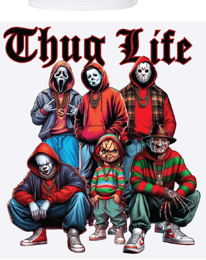 JAILBIRD Thug Life Monsters T-Shirt