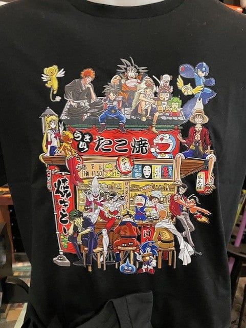 JAILBIRD XS Anime Main Characters Black Shirt (GC)