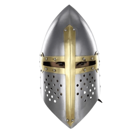 MEDIEVAL DEPOT Medieval Knights Sugarloaf 20g Steel Helmet