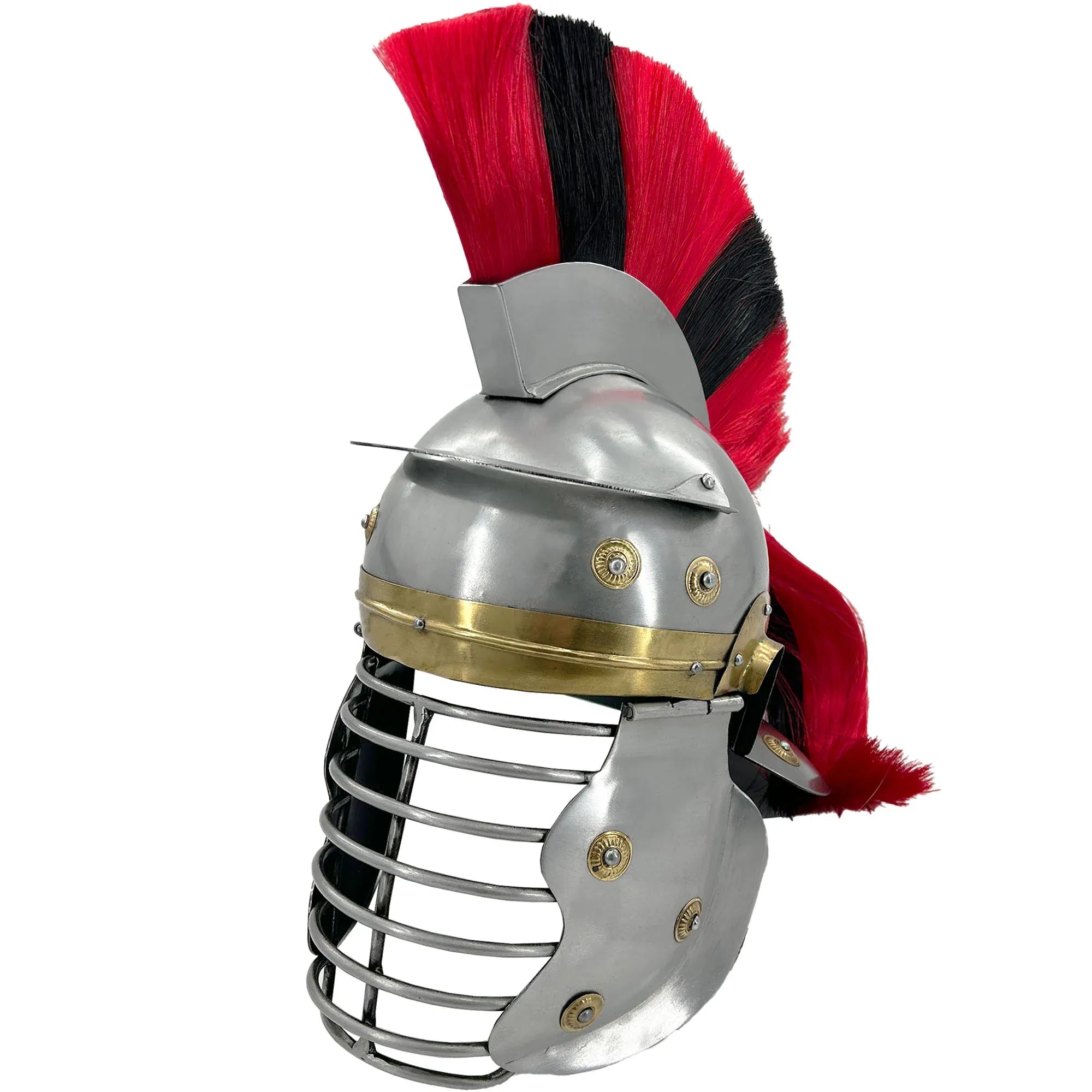 MEDIEVAL DEPOT Centurion Metal Replica Helmet with Face Protection