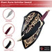 MEDIEVAL DEPOT Elven Rune Scimitar with Plaque