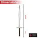 MEDIEVAL DEPOT Fantasy Movie Foam Replica Elven Dagger Sword