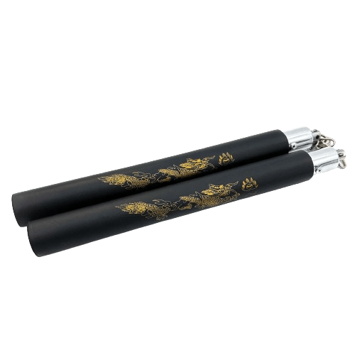 MEDIEVAL DEPOT Foam Nunchaku - Gold Dragon