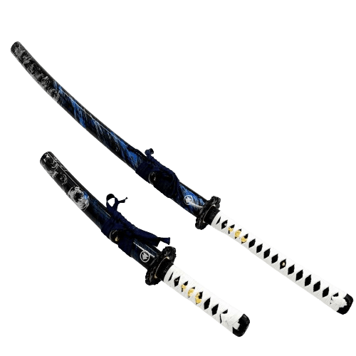 MEDIEVAL DEPOT 'Ghost of Tsushima' Clan Sakai Replica Katana & Tanto Set