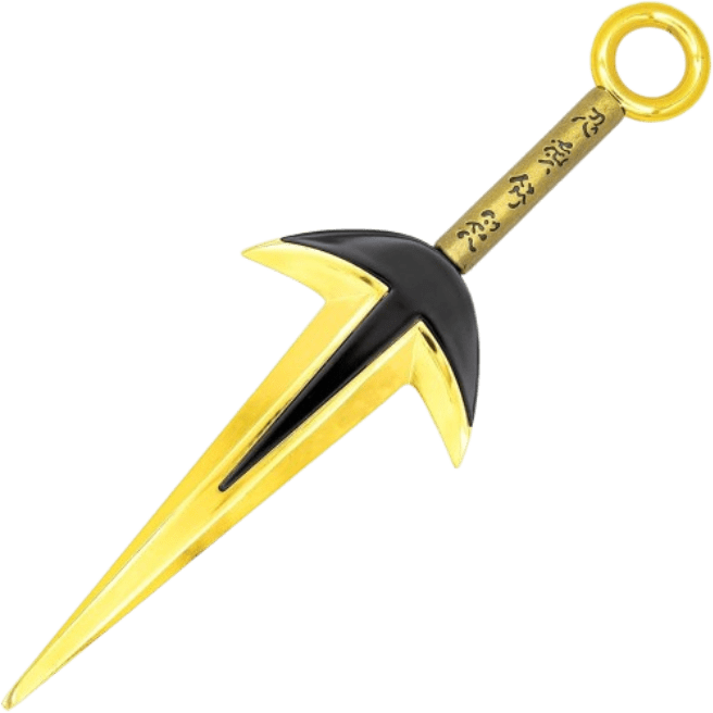 MEDIEVAL DEPOT Gold Tri Point Kunai