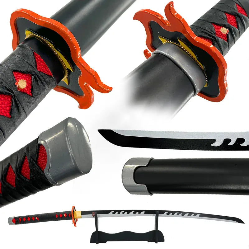 MEDIEVAL DEPOT Handmade Tanjiro Flame Sword