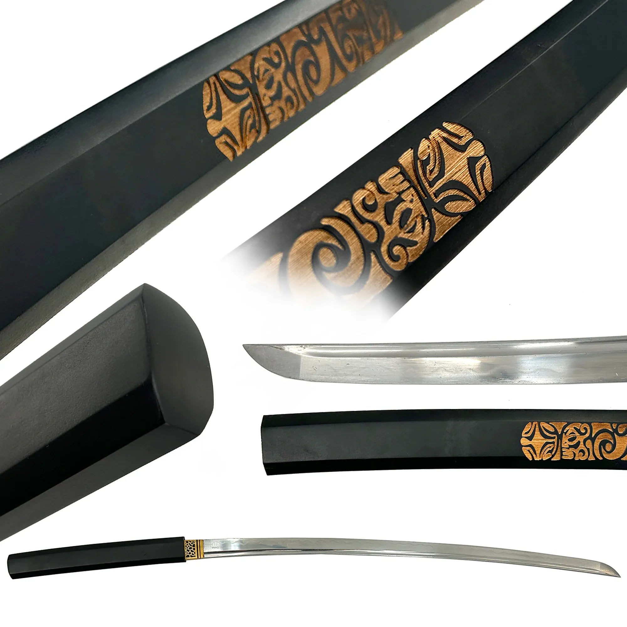 MEDIEVAL DEPOT Premium Traditional Wooden Shirisya Katana Replica