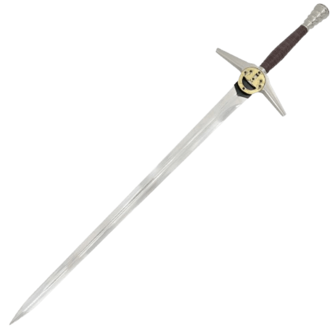 MEDIEVAL DEPOT Witcher - Geralt's Steel Sword with Renfri's Brooch