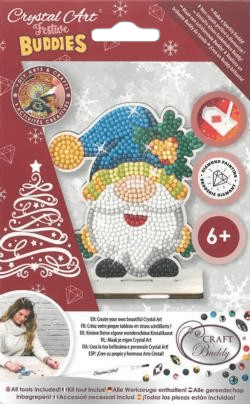 OUTSET CRYSTAL ART BUDDIES : GNOME