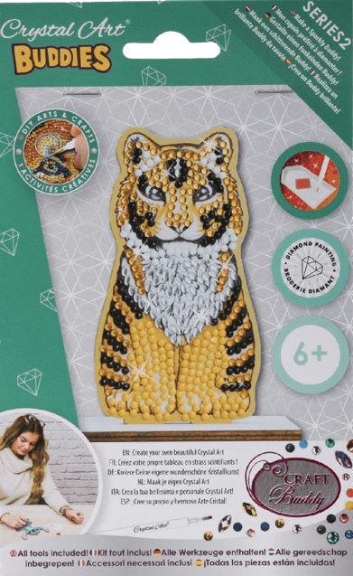 OUTSET CRYSTAL ART BUDDIES : TIGER