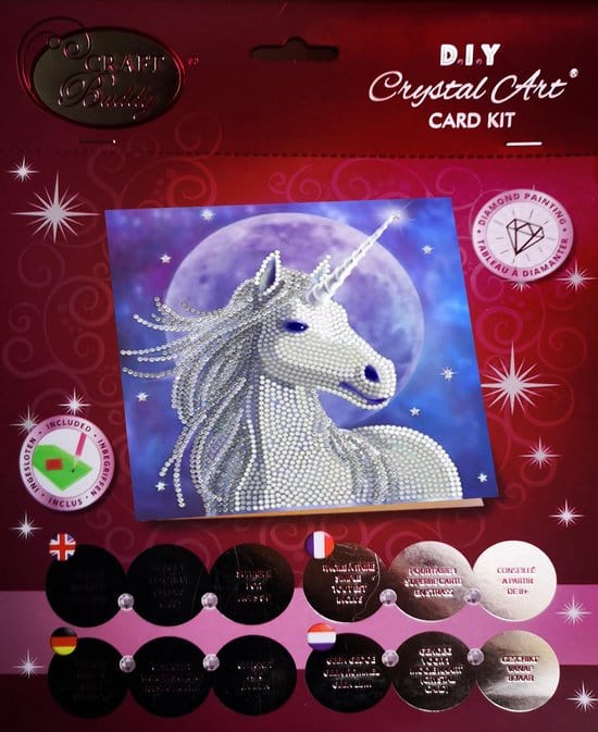 OUTSET CRYSTAL ART CARD KIT : STARLIGHT