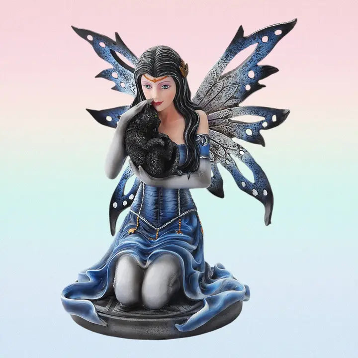 PACIFIC TRADING Kneeling Mystical Fairy Statue