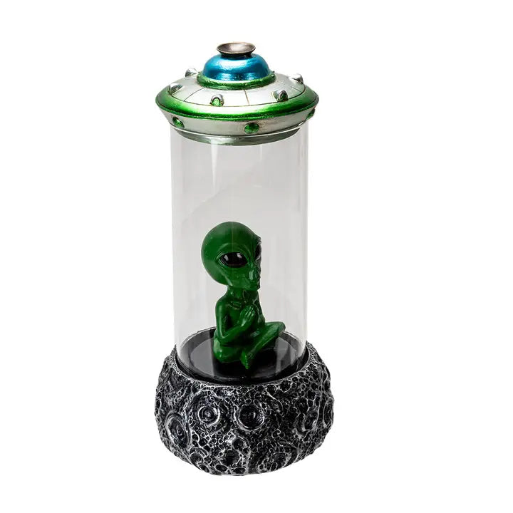 PACIFIC TRADING Alien UFO Backflow Incense Burner
