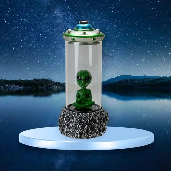 PACIFIC TRADING Alien UFO Backflow Incense Burner 16236