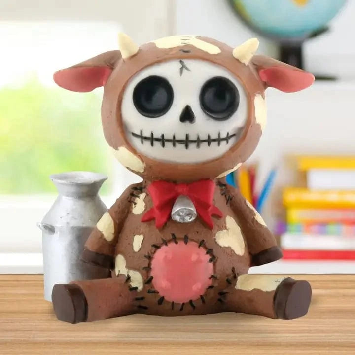 PACIFIC TRADING Furrybones - Brown Moo Moo Y8213