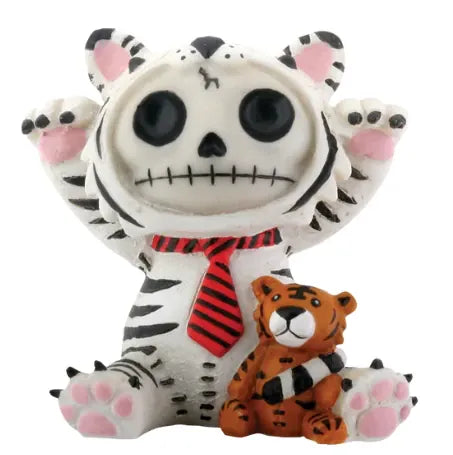 PACIFIC TRADING Furrybones - White Tigrrr