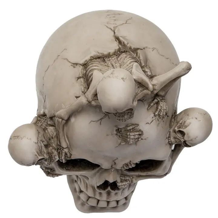 PACIFIC TRADING '3 Escaping Skeletons' Skull