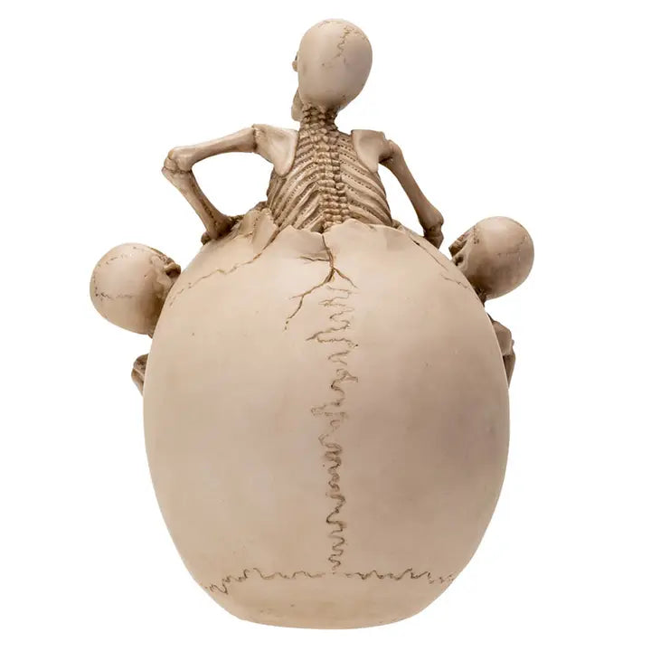 PACIFIC TRADING '3 Escaping Skeletons' Skull