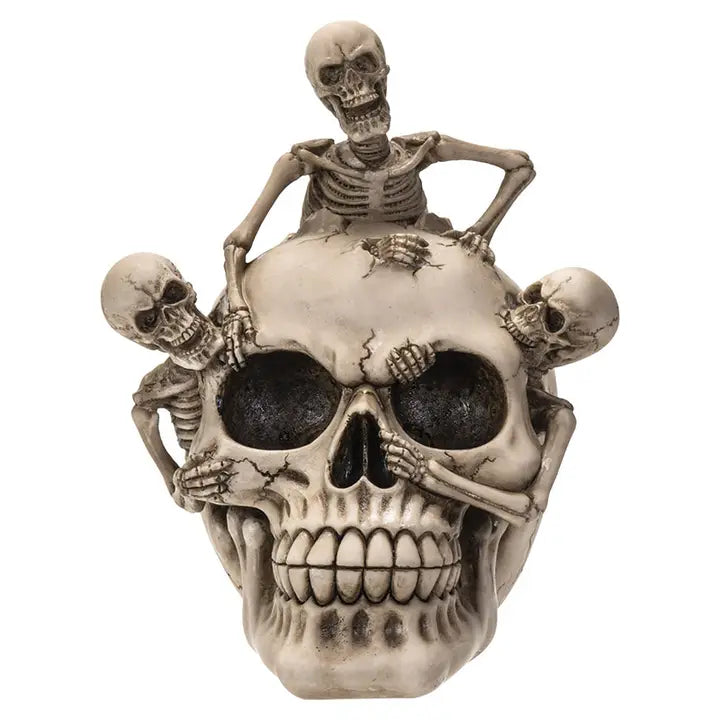 PACIFIC TRADING '3 Escaping Skeletons' Skull