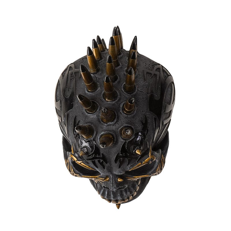 PACIFIC TRADING Black And Gold Skull 15481