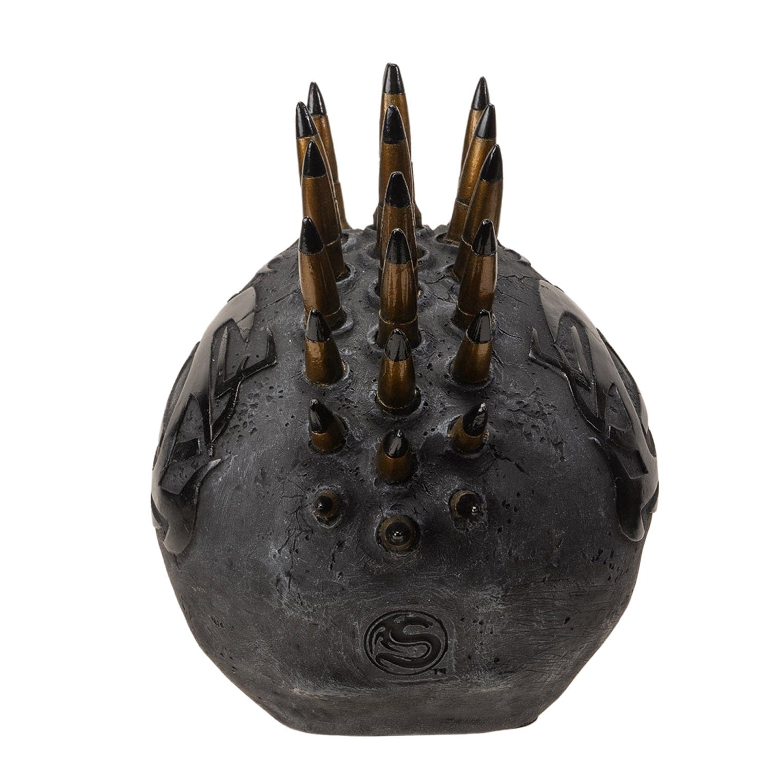 PACIFIC TRADING Black And Gold Skull 15481