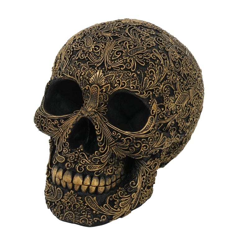 PACIFIC TRADING Carved Skull 13605