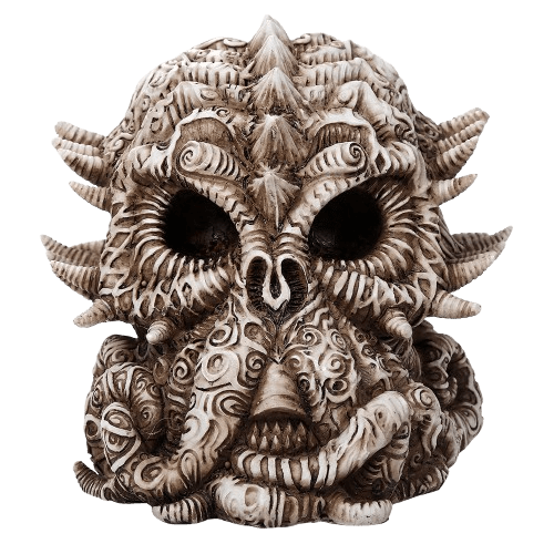 PACIFIC TRADING Cthulhu Skull Sculpture