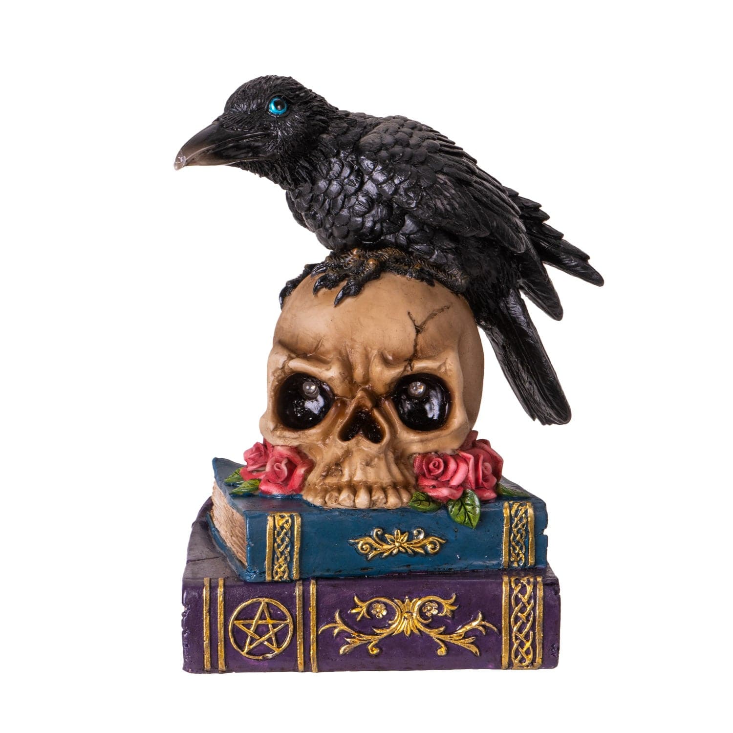 PACIFIC TRADING The Raven On Skull/Books 16002