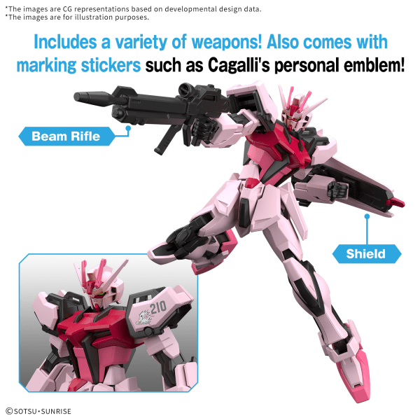 Plamod Entry Grade 'Strike Rouge' 1/144 Scale Kit