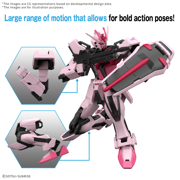 Plamod Entry Grade 'Strike Rouge' 1/144 Scale Kit