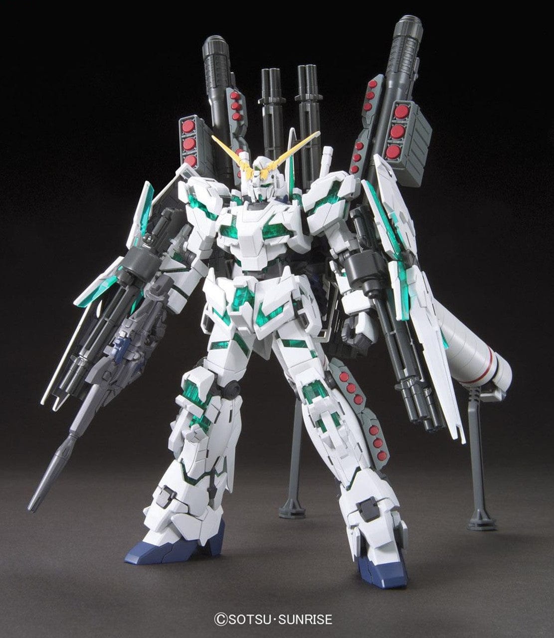 Plamod HG 'Full Amor Unicorn Gundam (Destroy Mode)' 1/144 Scale Kit
