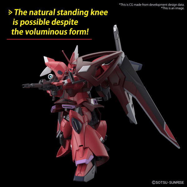 Plamod HG 'Gelgoog Menace (Lunamaria Hawke Custom)' 1/144 Scale Kit