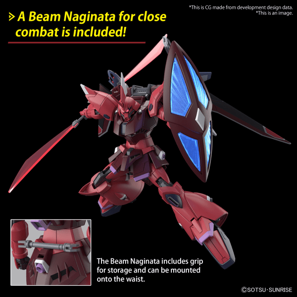 Plamod HG 'Gelgoog Menace (Lunamaria Hawke Custom)' 1/144 Scale Kit
